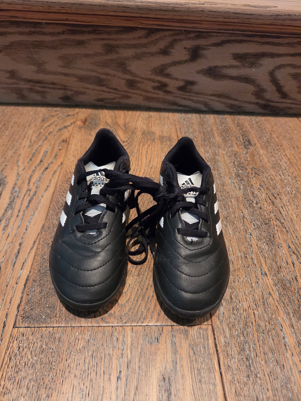 Adidas - Boys - Size 13K - Goletto VIII - Low - Soccer Turf Shoes - Black/White